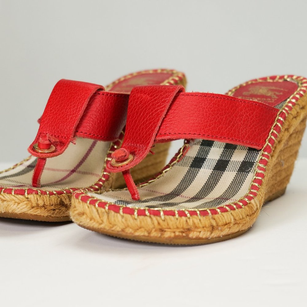 Burberry wedges